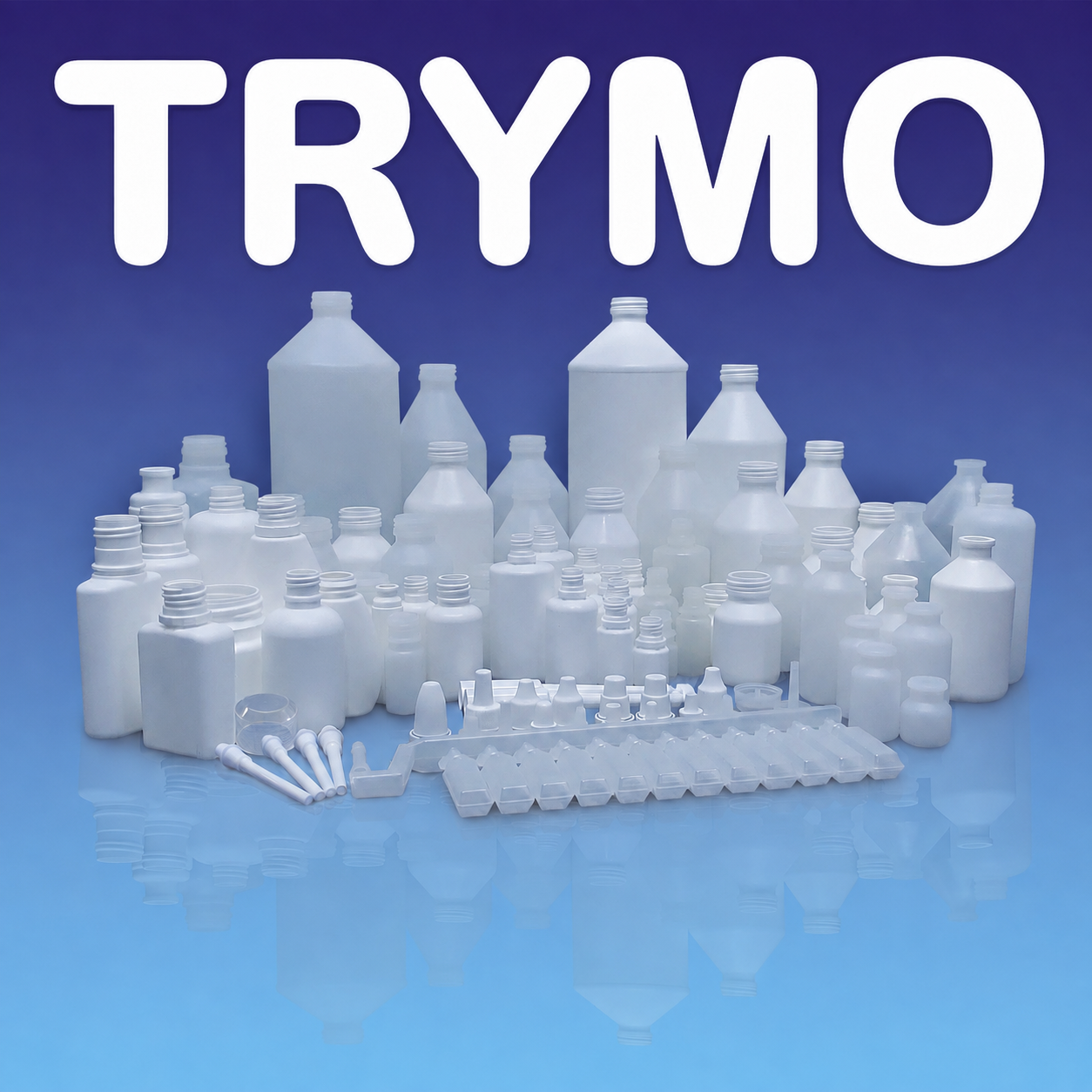 Familia de envases plásticos TRYMO