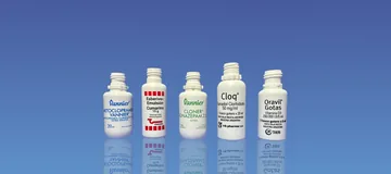 Productos decorados en frascos gotero de 15 y 20 ml