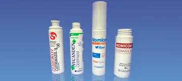 Productos decorados en envases tubulares